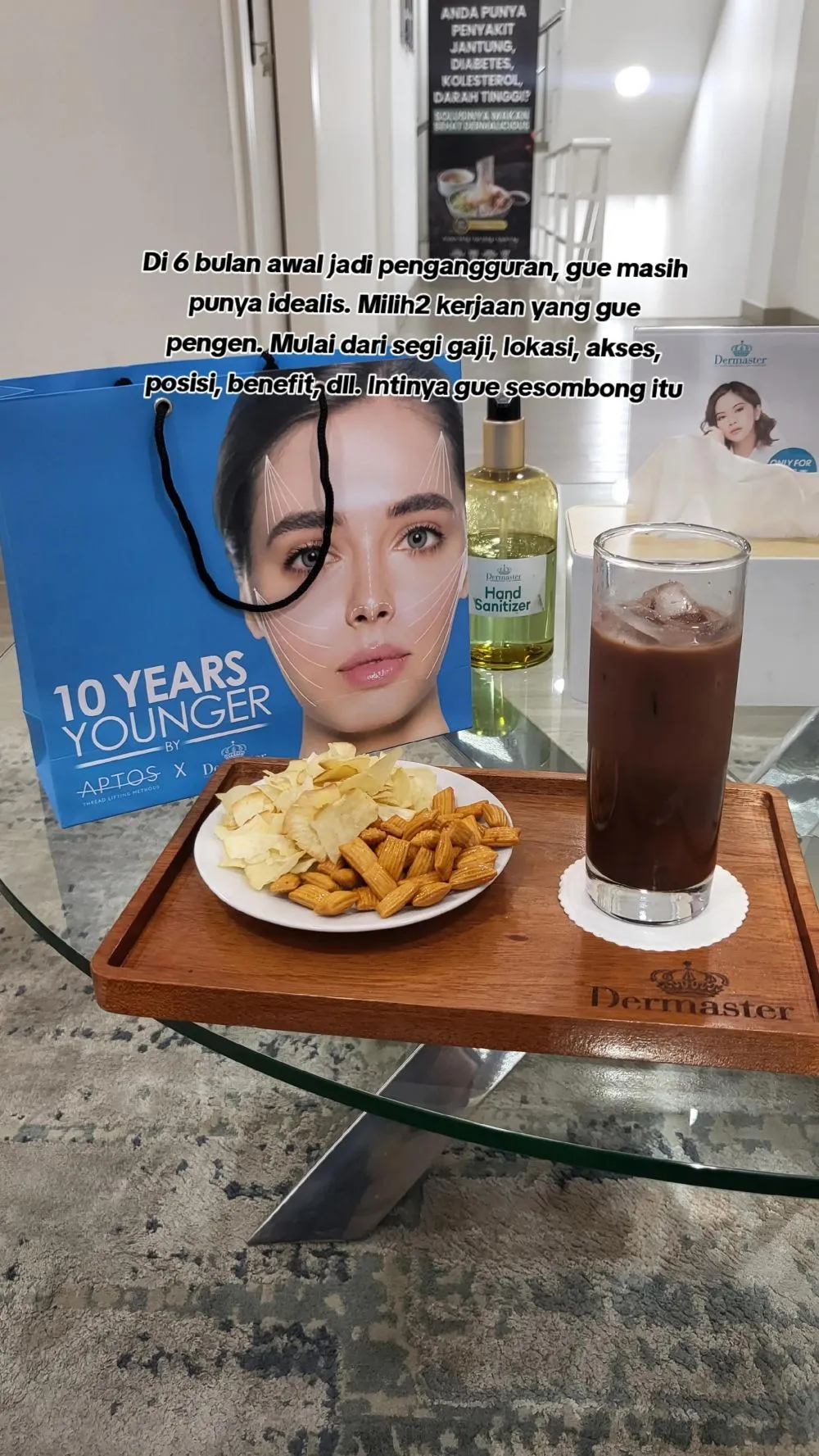 wanita susah cari kerja sampai turunkan standar © TikTok wanita susah cari kerja sampai turunkan standar © TikTok