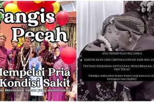 Kisah pengantin pria di Kediri meninggal usai akad karena idap penyakit kronis, usahanya bikin haru
