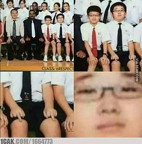 momen tak terduga foto bareng © berbagai sumber