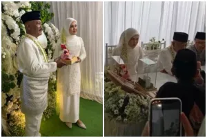 Cinta tak pandang usia, gadis 19 tahun di Jepara dinikahi pria selisih 42 tahun, maharnya mobil HRV