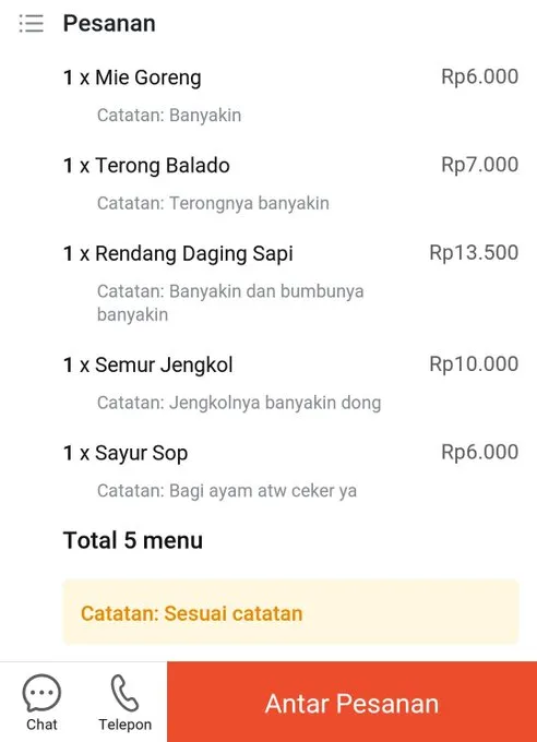 catatan ojek online kocak © berbagai sumber