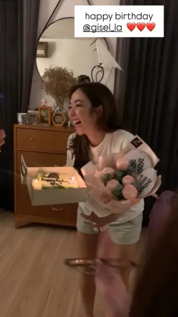 Gisella rayakan ultah bareng Cinta Brian © Instagram