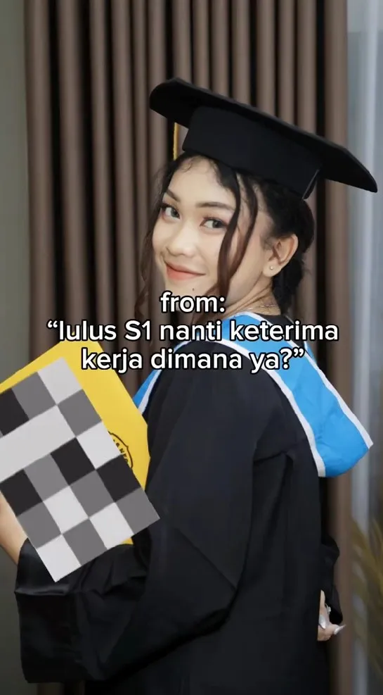 Curhatan wanita lulusan sarjana nekat rantau © TikTok