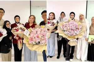 Sering dikira lulusan SMA, ini 7 momen Mulan Jameela seminar thesis, dapat kejutan dari Ahmad Dhani