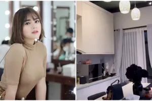 6 Potret dapur Amanda Manopo bergaya modern penuh perabot canggih, spot andalan masakin Kenny Austin