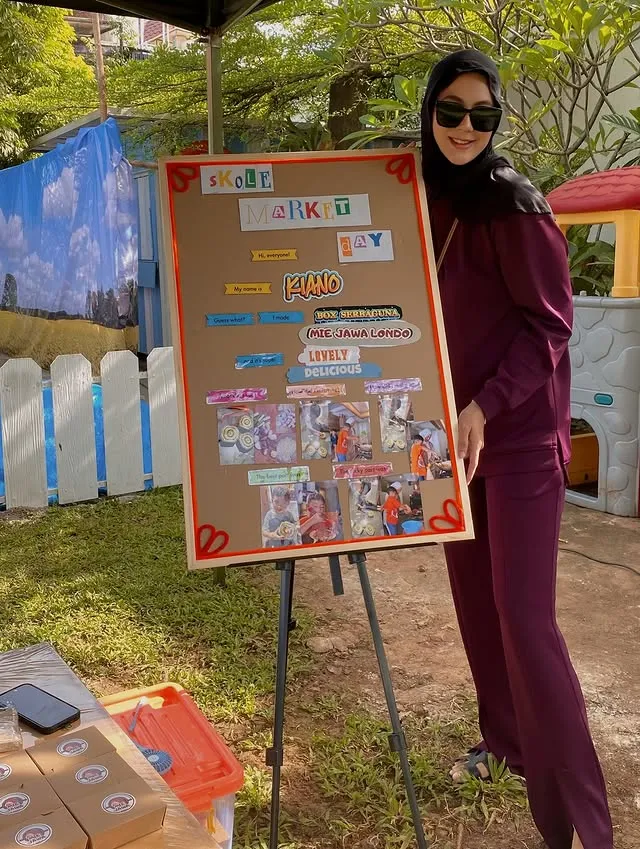 Paula Verhoeven temani Kiano di Market Day © Instagram