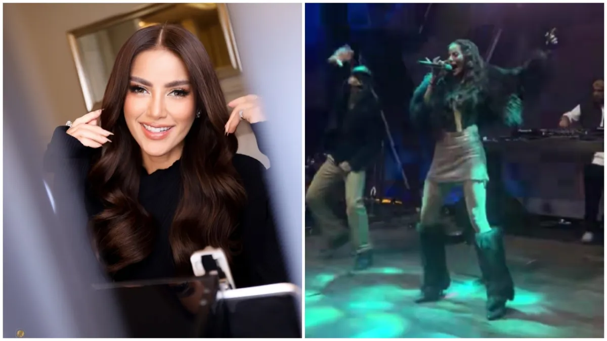 9 Potret Olla Ramlan tampil di klub malam, gaya jogetnya di depan pacar berondongnya disorot