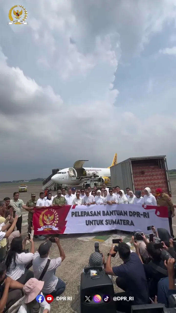 DPR kirim 15 juta ton beras bagi korban bencana Sumatra © 2025 Instagram DPR kirim 15 juta ton beras bagi korban bencana Sumatra © 2025 Instagram