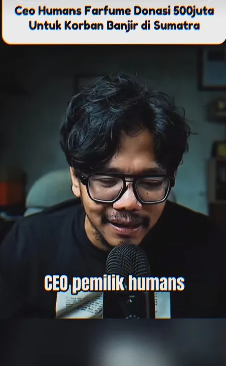 Sosok Rizky Arief CEO parfum HMNS © berbagai sumber Sosok Rizky Arief CEO parfum HMNS © berbagai sumber