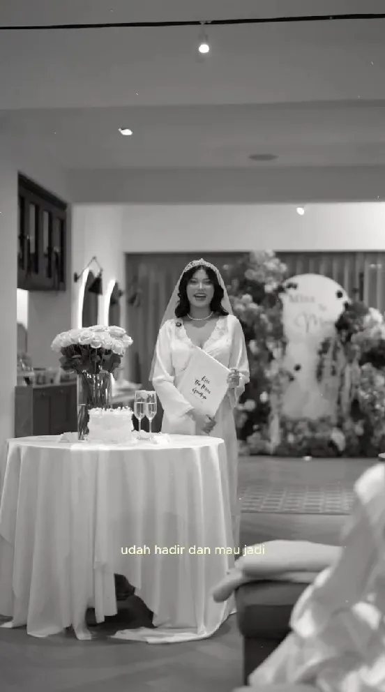 potret bridal shower selebgram Hanum Mega © Instagram