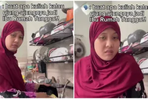 Kena julid gegara lulusan hukum PTN top tapi jadi IRT, wanita ini balas dengan pamer prestasi