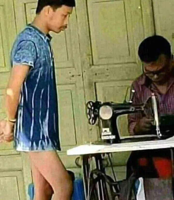 kelakuan absurd cowok © berbagai sumber