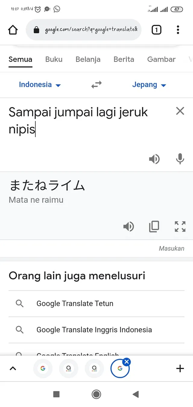 hasil pencarian google © berbagai sumber