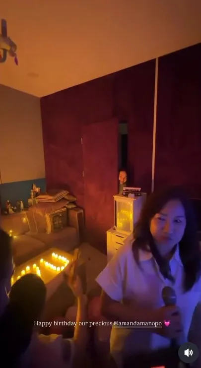 perayaan ulang tahun Amanda Manopo ke 26 © Instagram perayaan ulang tahun Amanda Manopo ke 26 © Instagram