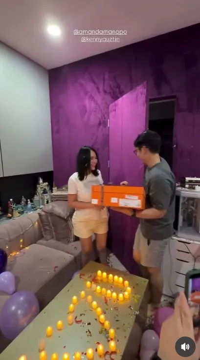 perayaan ulang tahun Amanda Manopo ke 26 © Instagram perayaan ulang tahun Amanda Manopo ke 26 © Instagram