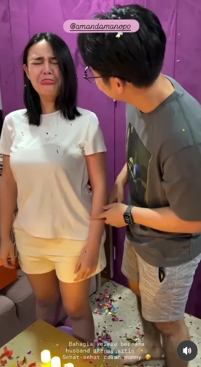 perayaan ulang tahun Amanda Manopo ke 26 © Instagram perayaan ulang tahun Amanda Manopo ke 26 © Instagram