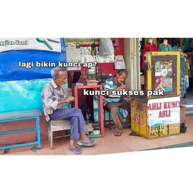 meme percakapan dua orang © Instagram meme percakapan dua orang © Instagram
