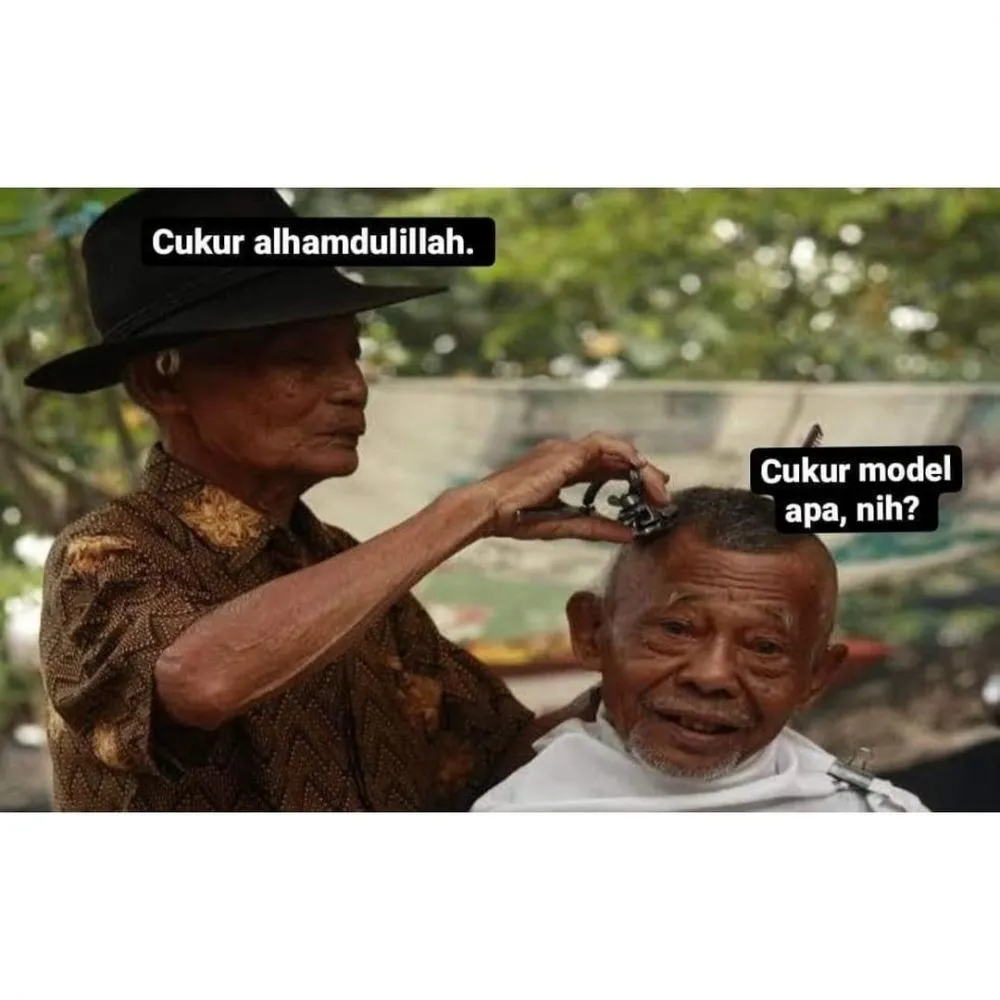 meme percakapan dua orang © Instagram meme percakapan dua orang © Instagram