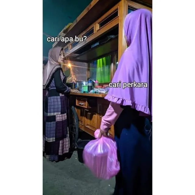 meme percakapan dua orang © Instagram meme percakapan dua orang © Instagram