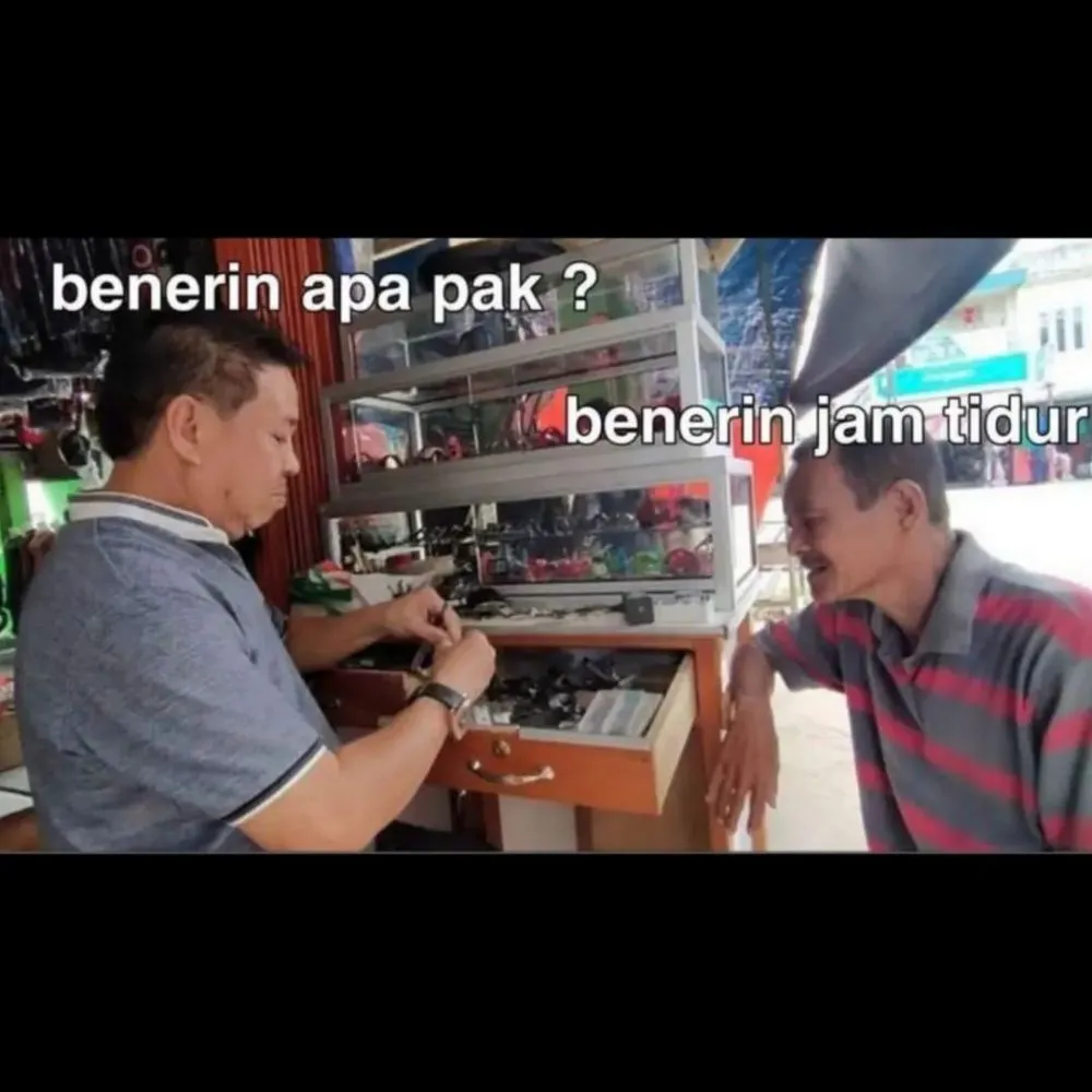 meme percakapan dua orang © Instagram meme percakapan dua orang © Instagram