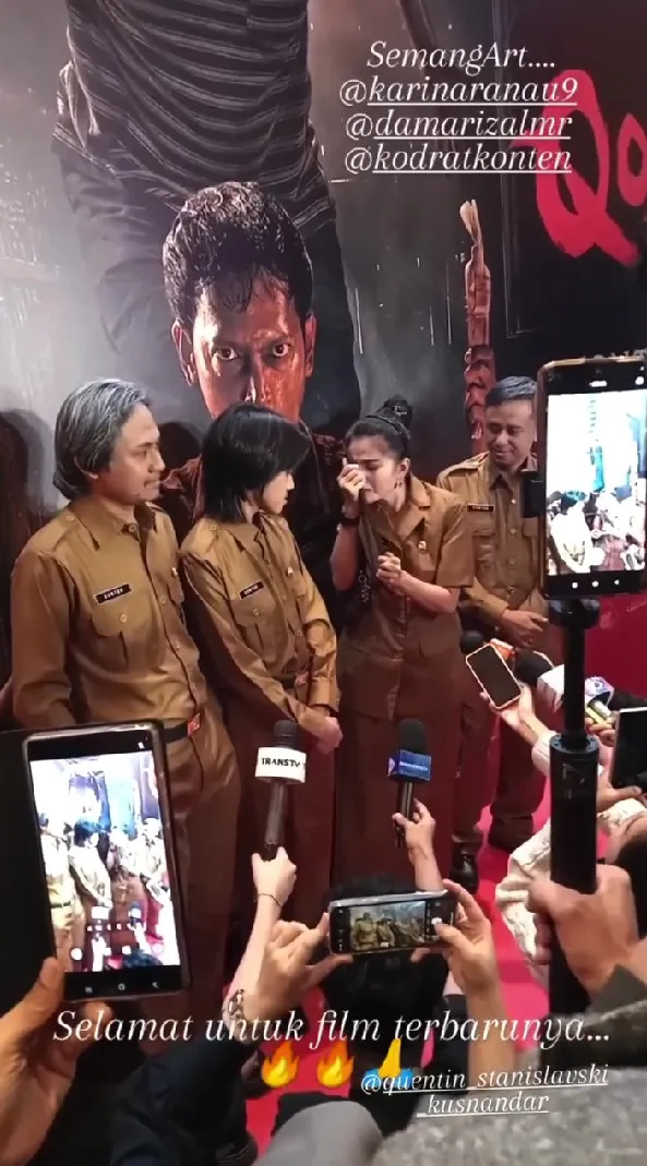 keluarga Karina Ranau hadiri gala premiere © 2025 Instagram 