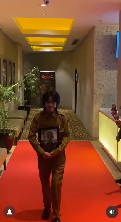 keluarga Karina Ranau hadiri gala premiere © 2025 Instagram 