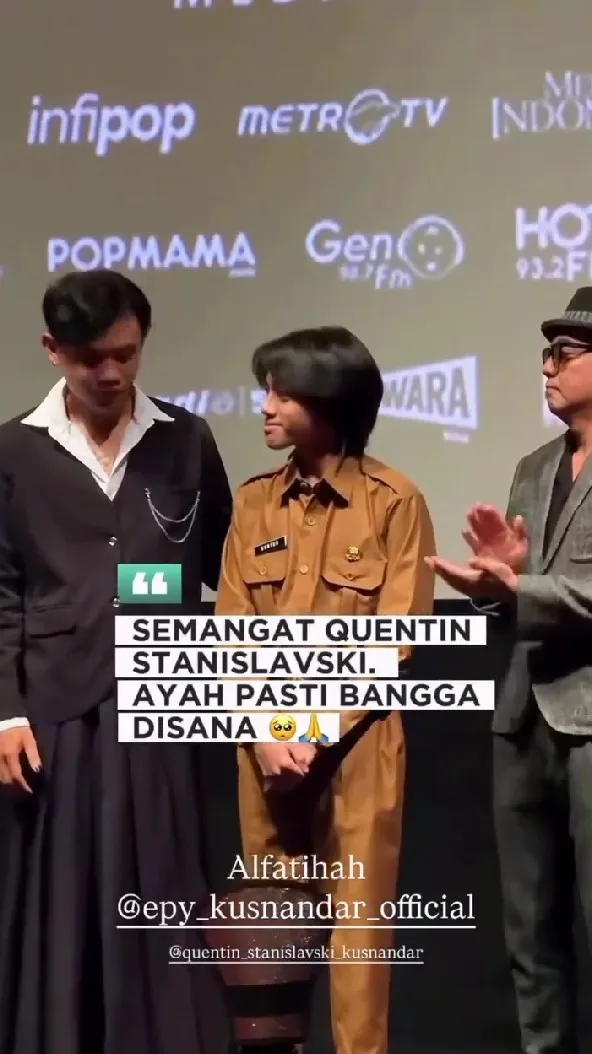 keluarga Karina Ranau hadiri gala premiere © 2025 Instagram 