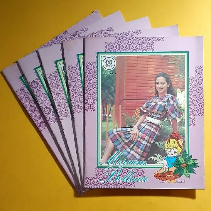 artis jadul jadi model sampul buku tulis © 2023 brilio.net