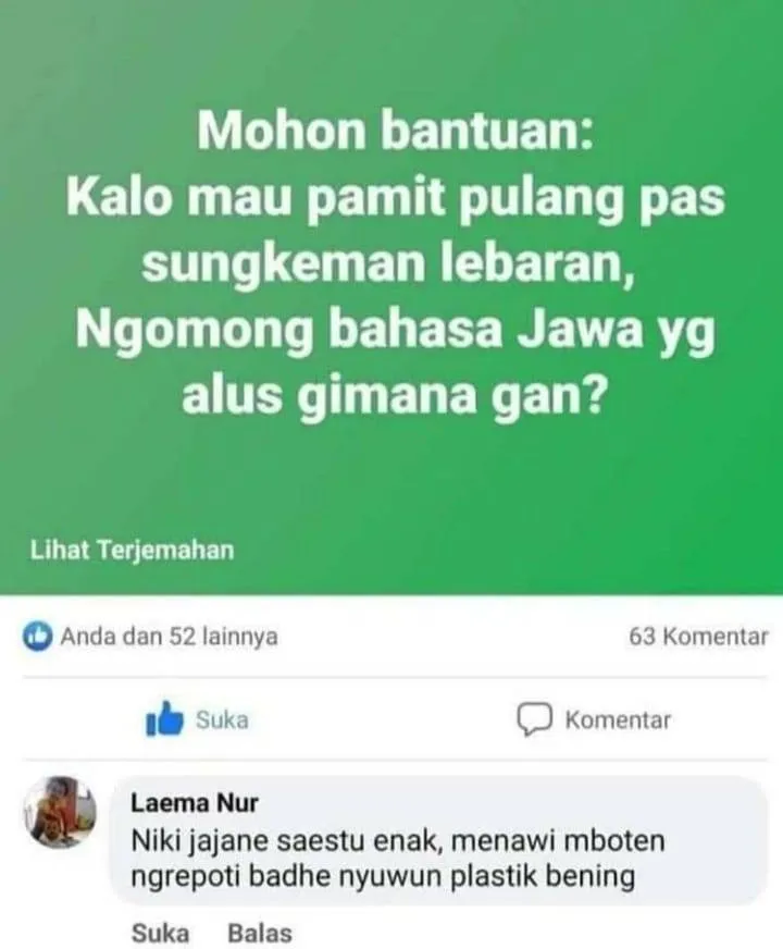 komentar endingnya bikin kesel © berbagai sumber