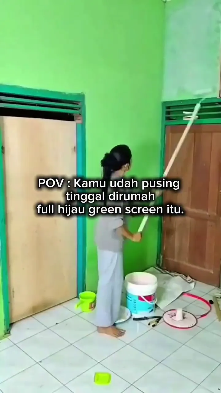 Mulanya rumah jadul bak green screen, wanita ini nukang sendiri jadi ala American classic, 9 potretnya © 2025 brilio.net