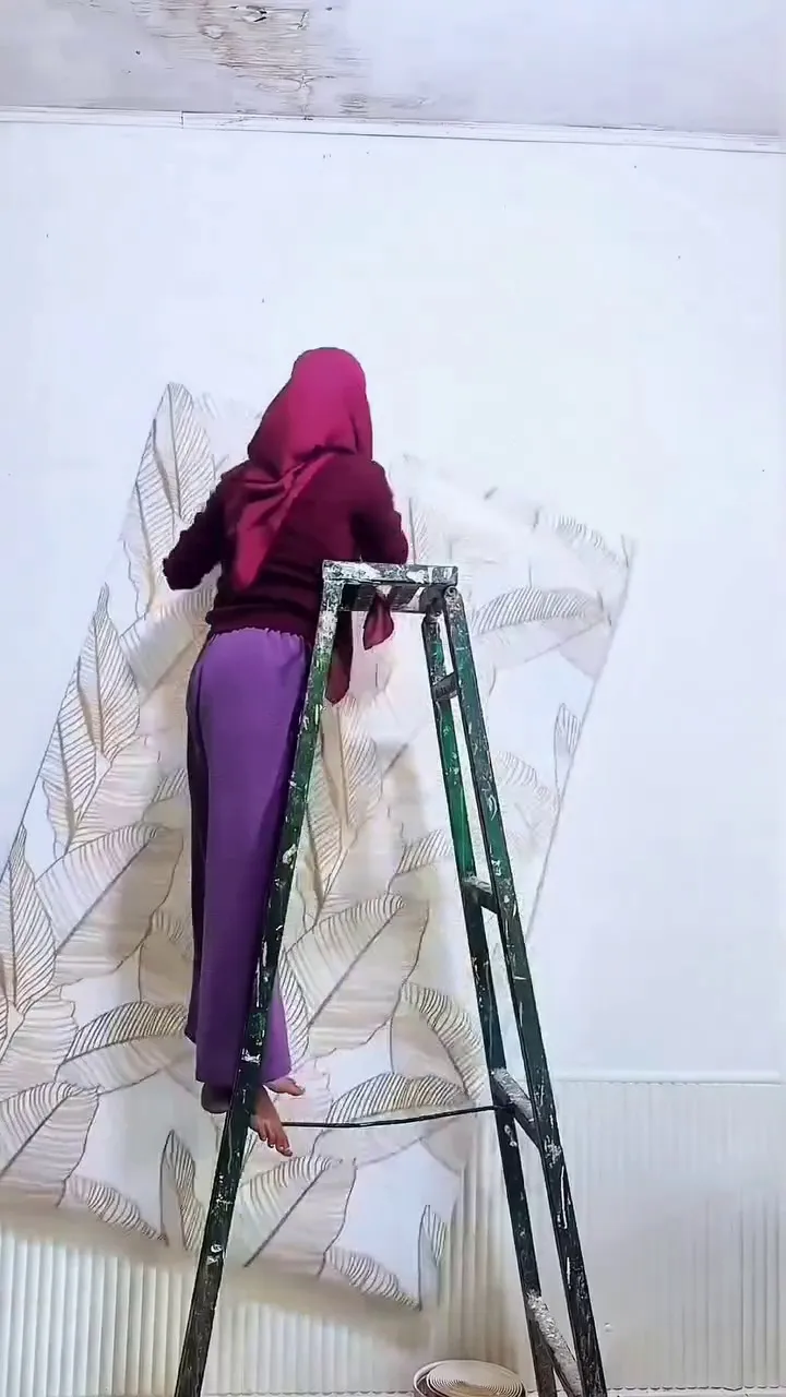 Mulanya rumah jadul bak green screen, wanita ini nukang sendiri jadi ala American classic, 9 potretnya © 2025 brilio.net