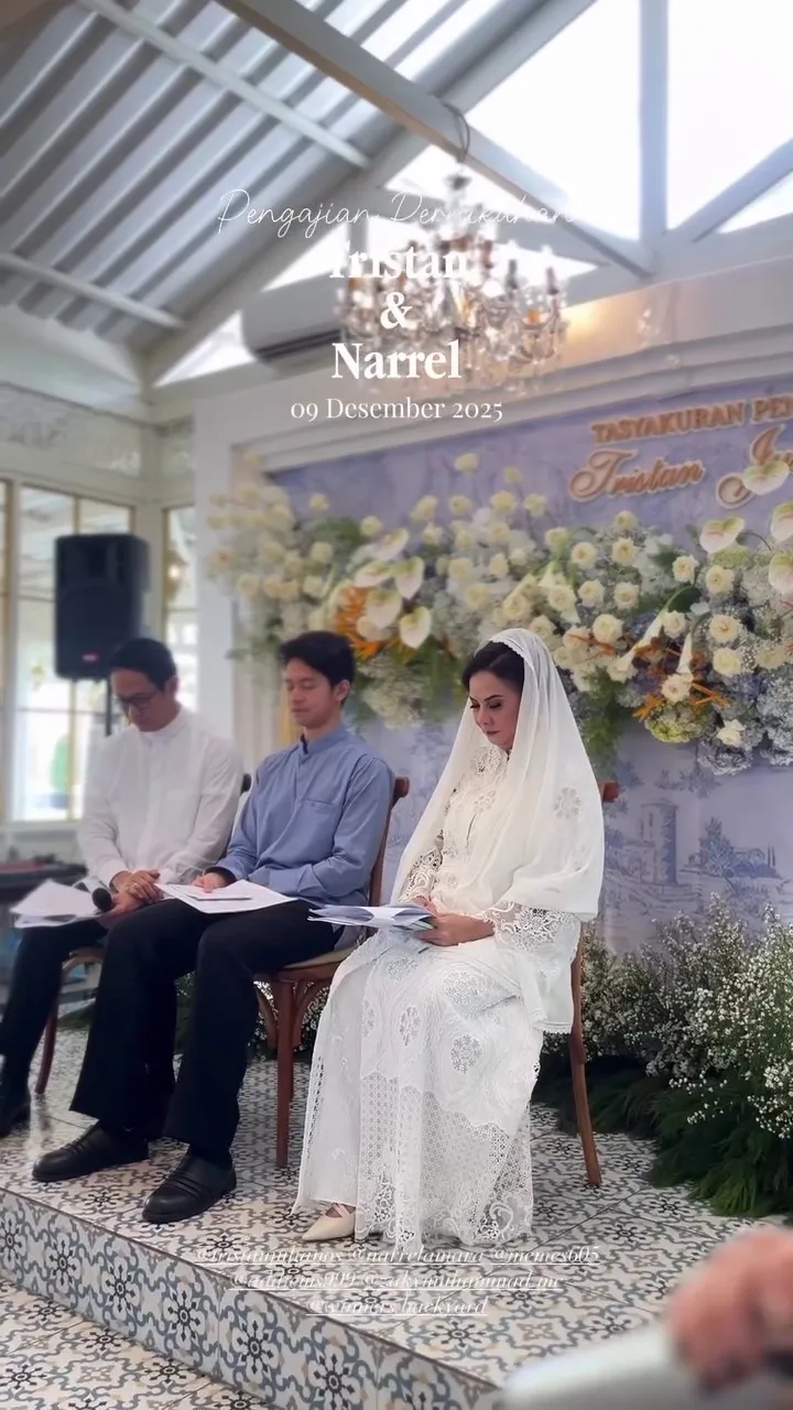 Pengajian jelang nikah Tristan Juliano anak Addie MS dan Memes © 2025 brilio.net Pengajian jelang nikah Tristan Juliano anak Addie MS dan Memes © 2025 brilio.net