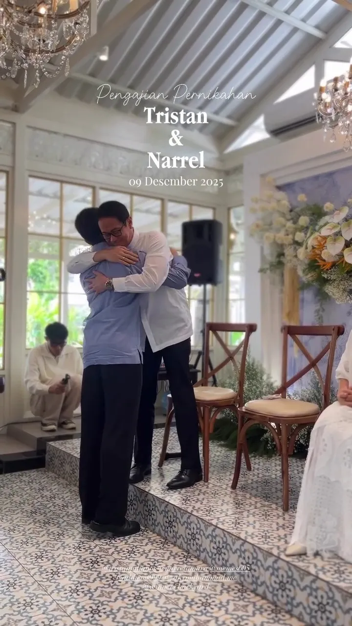 Pengajian jelang nikah Tristan Juliano anak Addie MS dan Memes © 2025 brilio.net Pengajian jelang nikah Tristan Juliano anak Addie MS dan Memes © 2025 brilio.net