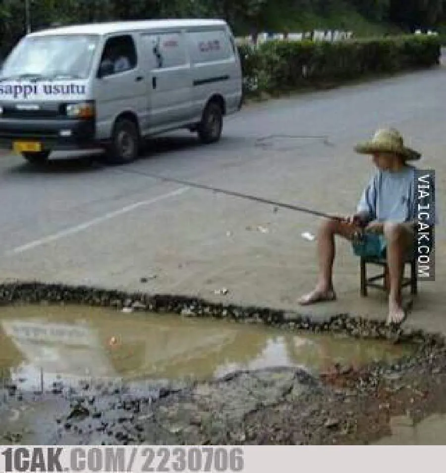 bapak bapak mancing kocak © berbagai sumber