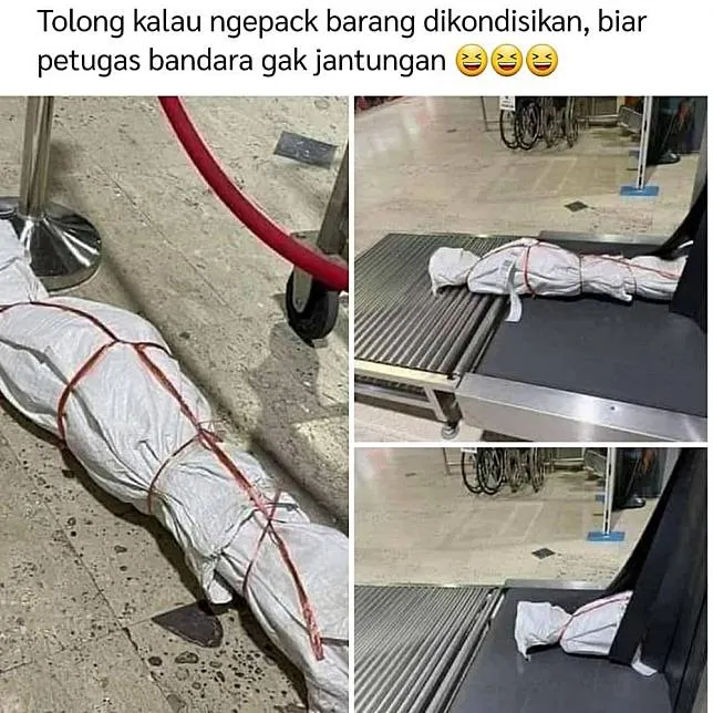 benda dikira hantu © Instagram