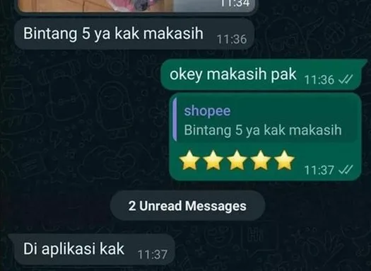 balasan kocak chat customer © Twitter balasan kocak chat customer © Twitter