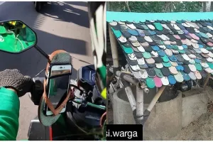Dari penyangga HP sampai atap, 13 life hack sandal jepit ini kreatifnya keterlaluan