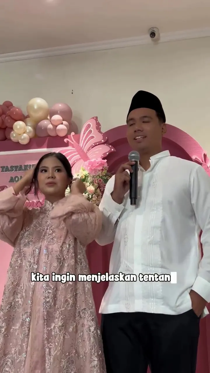 Akikah anak pertama Frans Faisal dan Indah Tri Pertiwi © 2025 brilio.net