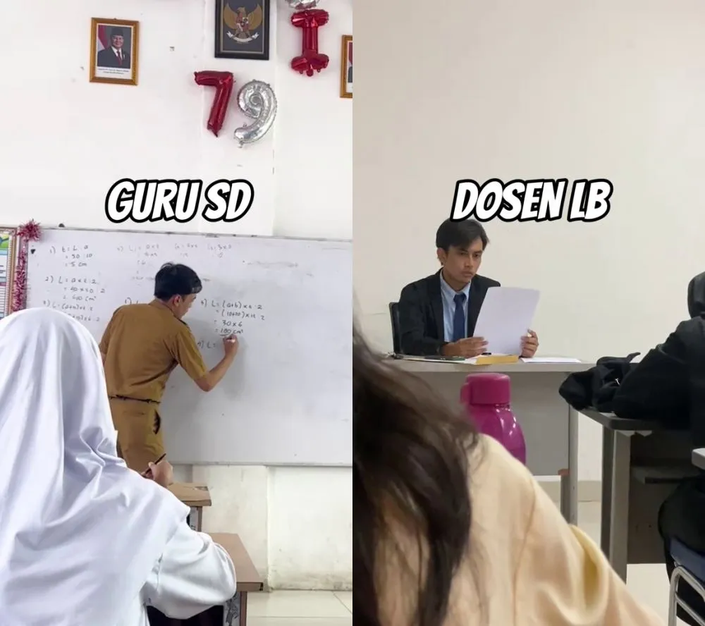 Guru SD buktikan Gen Z tidak pemalas © 2025 Instagram