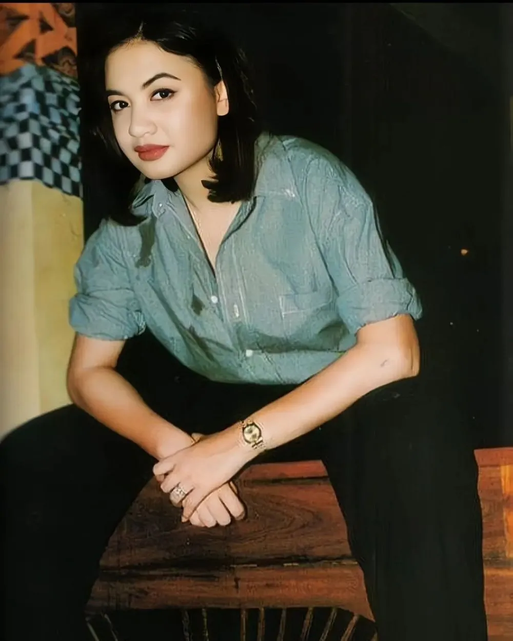 potret lawas sarah si doel anak sekolahan © instagram