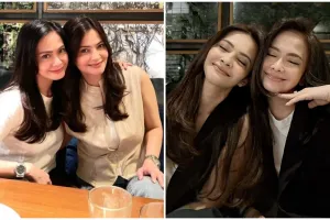 Sering dipuji kembar, 9 potret kebersamaan Cut Tari dan Ersa Mayori ini bikin susah dibedain