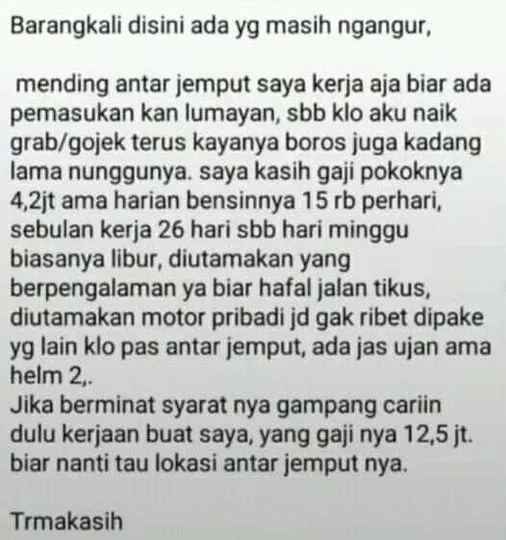 sekadar info bikin emosi © Facebook sekadar info bikin emosi © Facebook