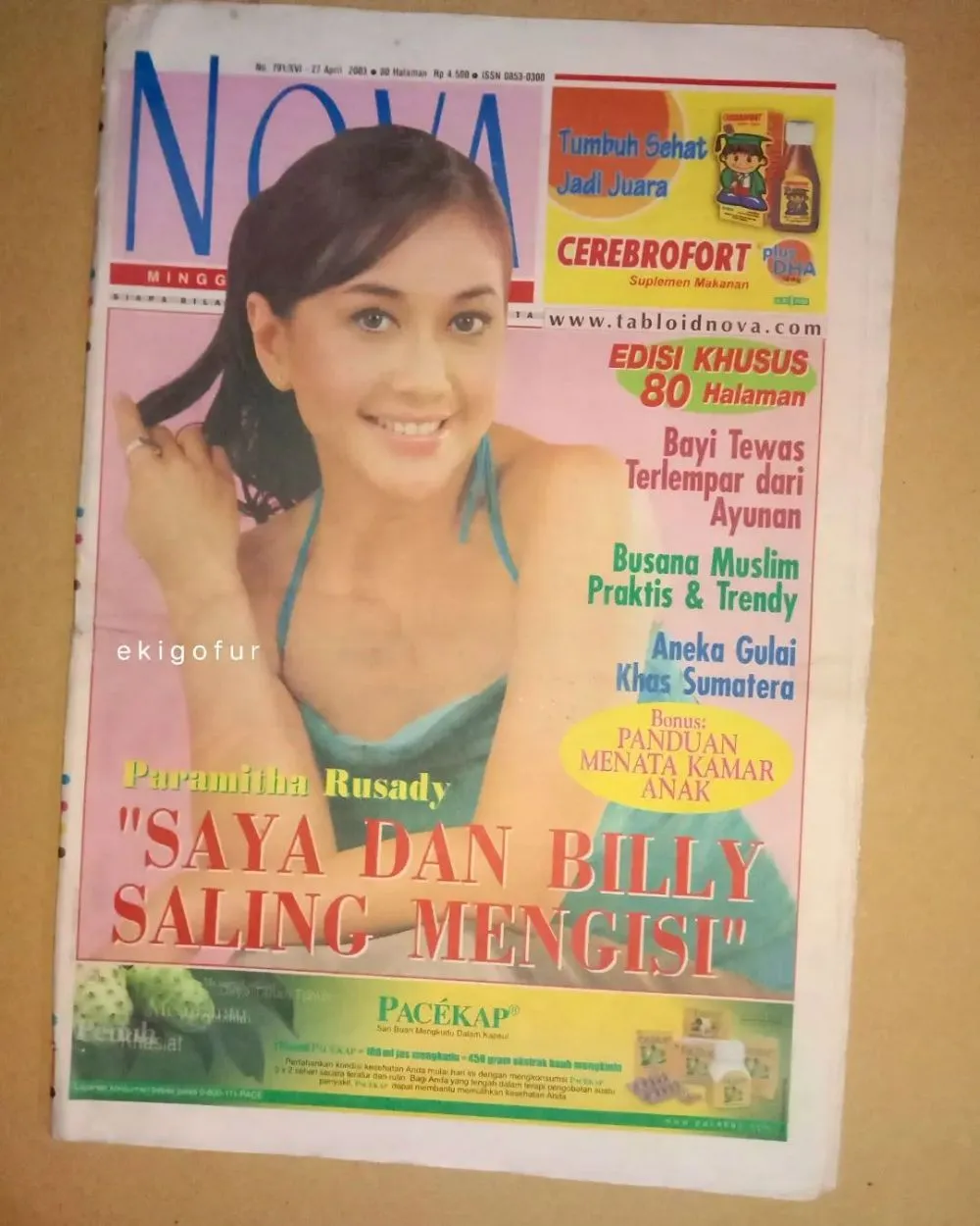 Paramitha Rusady di cover majalah jadul © 2022 Instagram Paramitha Rusady di cover majalah jadul © 2022 Instagram