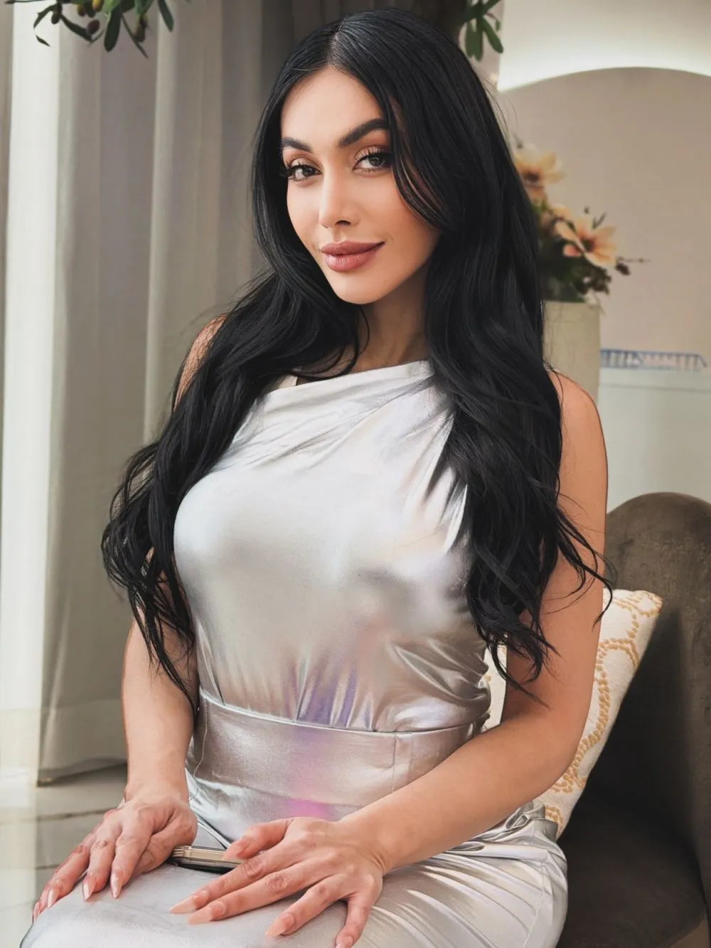 Denada kembali putuskan oplas dada © Instagram Denada kembali putuskan oplas dada © Instagram