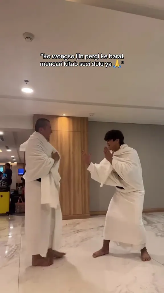 Steven Wongso umrah perdana barenga Felix Siaw © 2025 Instagram