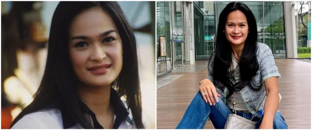 potret dulu dan kini Donna Harun © berbagai sumber