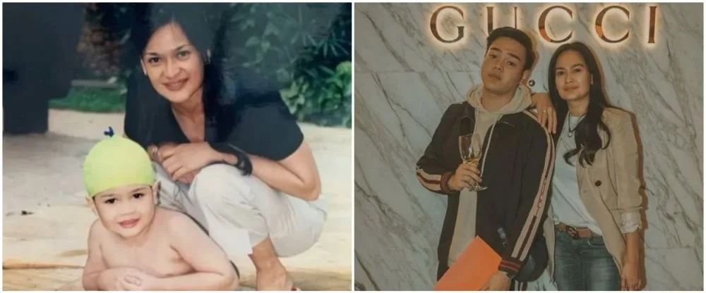 potret dulu dan kini Donna Harun © berbagai sumber