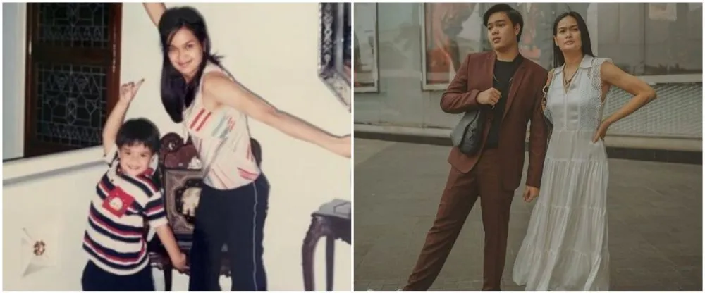 potret dulu dan kini Donna Harun © berbagai sumber