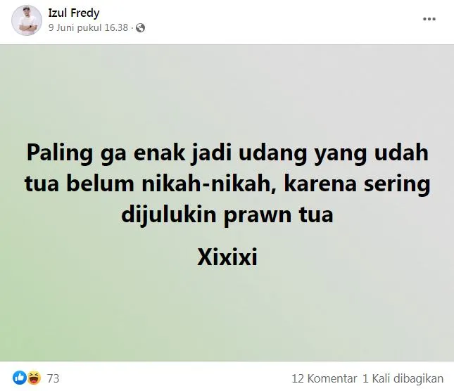 status baper bapak bapak © Facebook status baper bapak bapak © Facebook