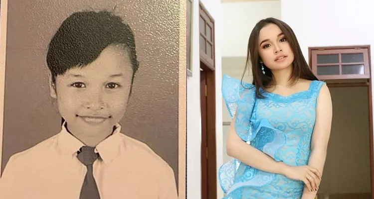 penyanyi dangdut saat SD dan kini © berbagai sumber penyanyi dangdut saat SD dan kini © berbagai sumber